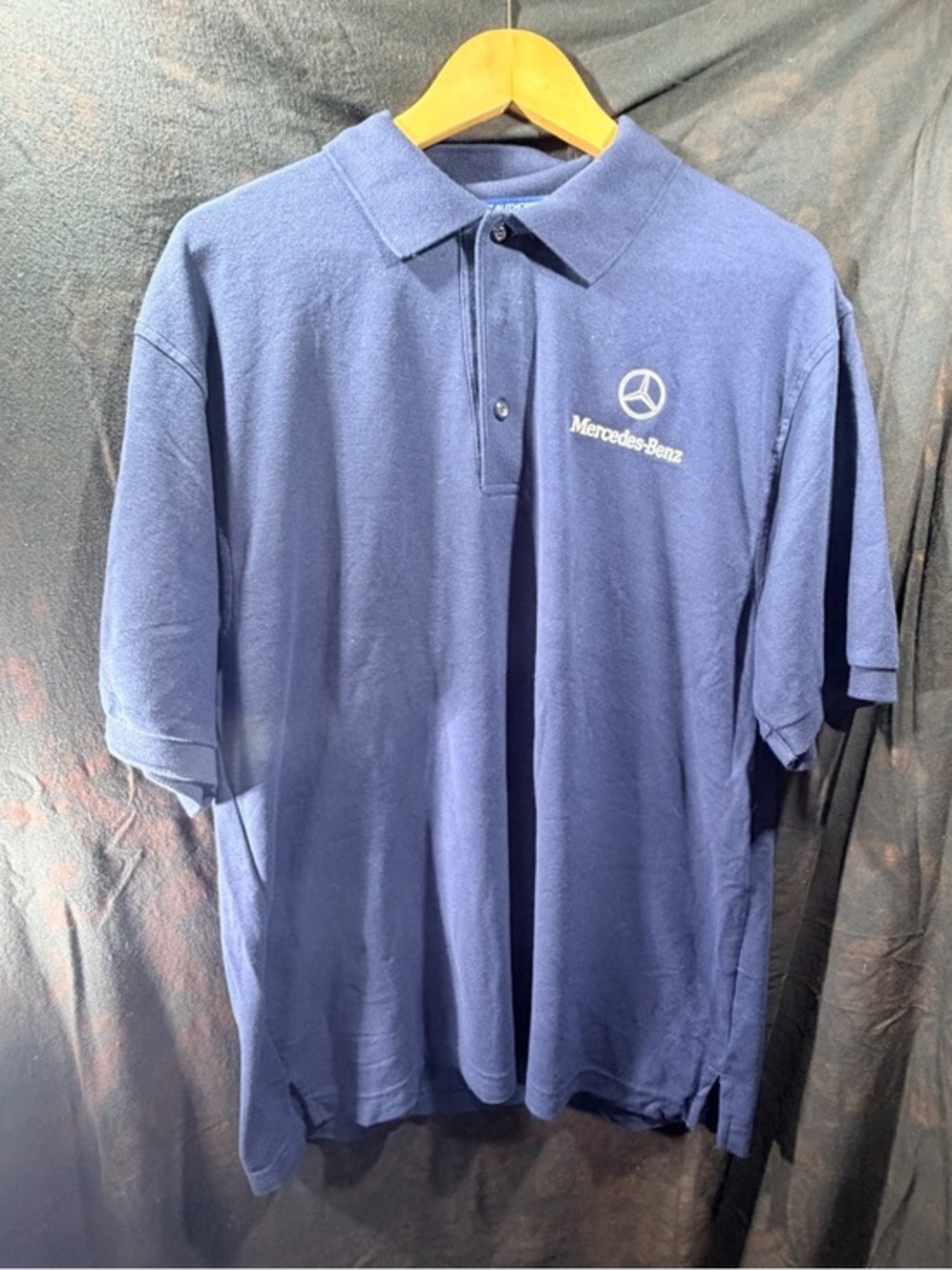 Port Authority Deep Blue Collared Polo